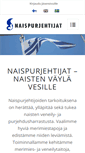 Mobile Screenshot of naispurjehtijat.fi